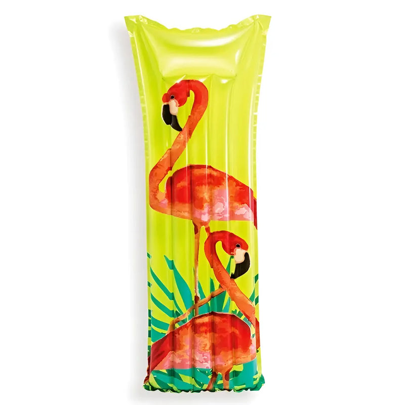 Intex Matelas Fashion Pour Piscine - Flamant Rose