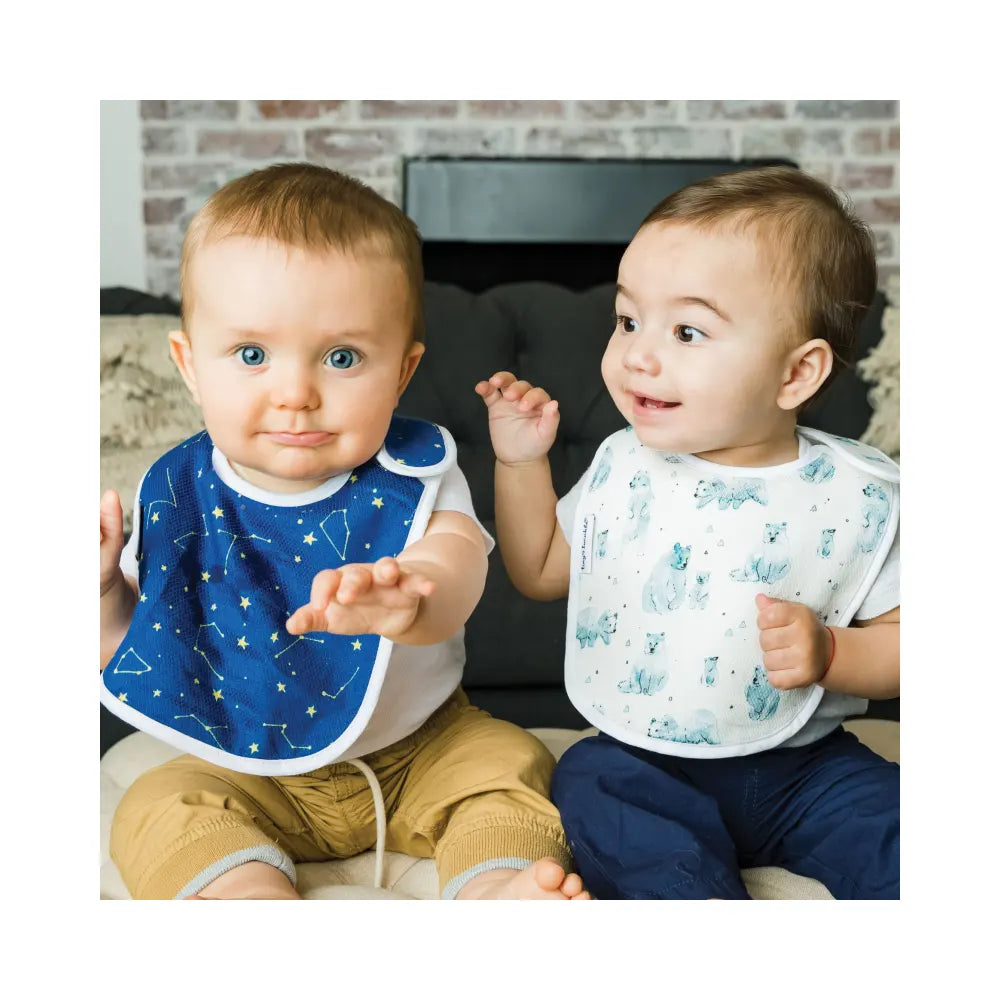 Juego de 3 baberos Tiny Twinkle - Bosque