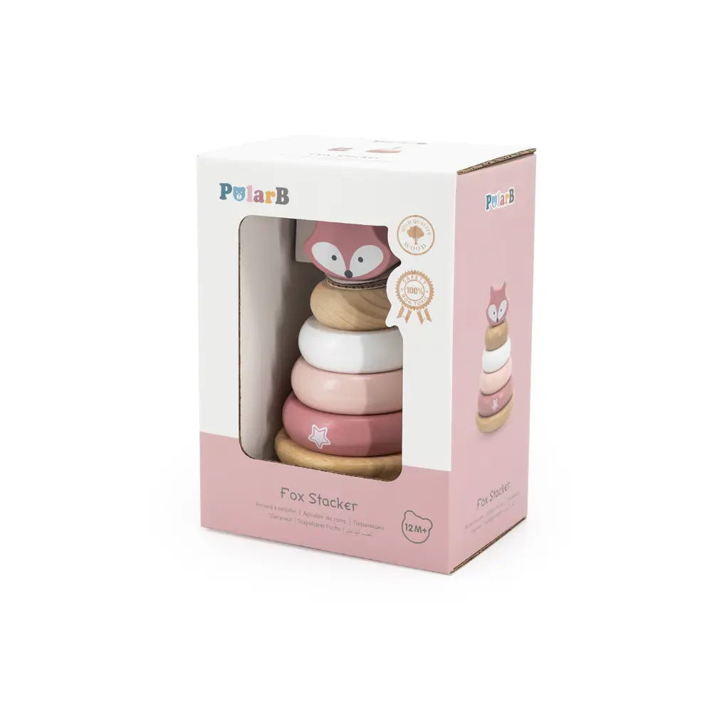 Viga Toys PolarB Anneaux à Empiler 12M+ - Renarde