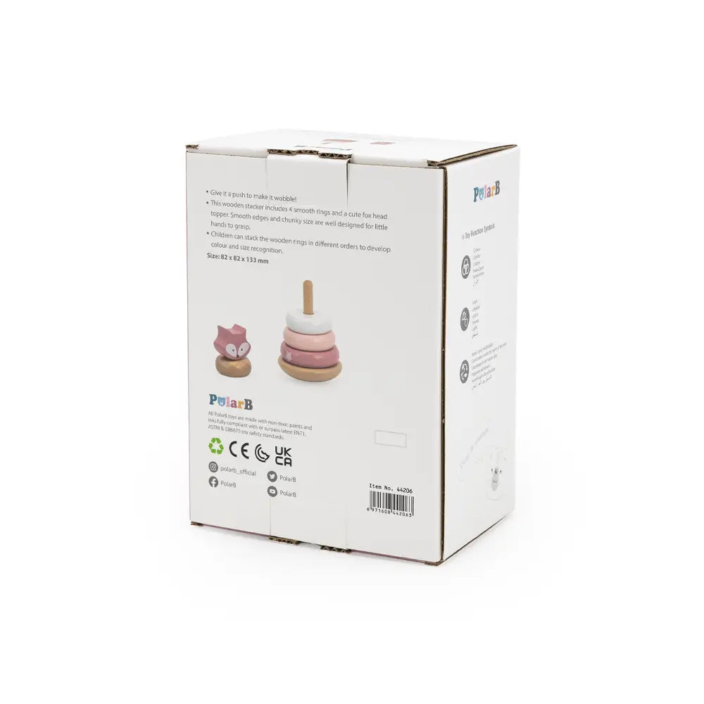 Viga Toys PolarB Anneaux à Empiler 12M+ - Renarde