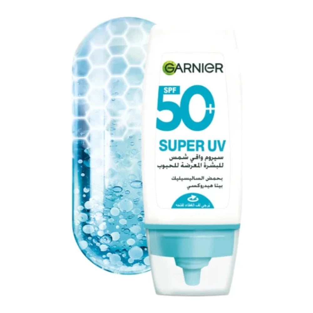 Garnier Super UV Sérum Solaire Anti-Imperfections SPF50+ – 30 ml