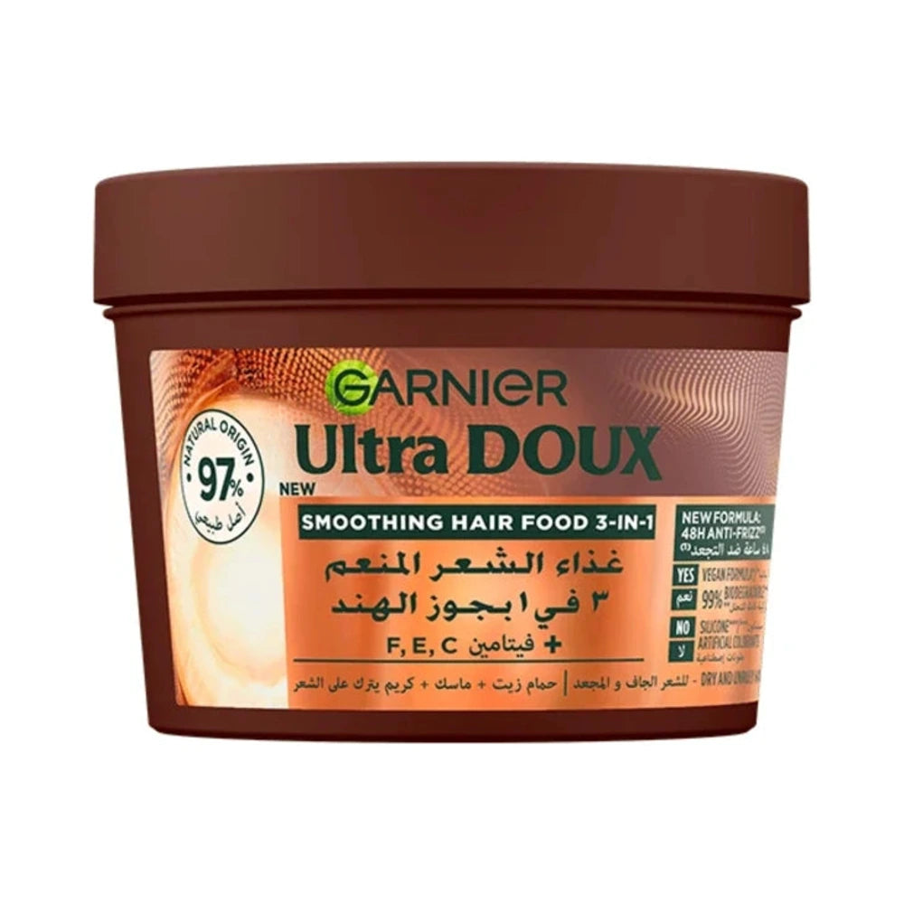 Garnier Ultra Doux Hair Food Macadamia – 390 ml