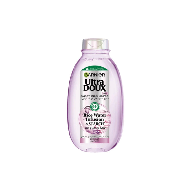 Garnier Ultra Doux Rice Water Smoothing Shampoo – 400 ml