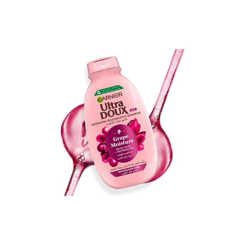 Garnier Ultra Doux Moisturising Regenerating Shampoo Wonderful Grapes – 600 ml