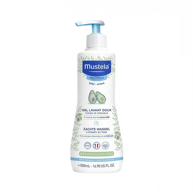 Mustela Gel Lavant Doux Corps et Cheveux - 500ml