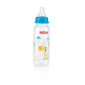 Nûby Standard Neck Baby Bottle Slow Flow 0m+ 240ml - Giraffe