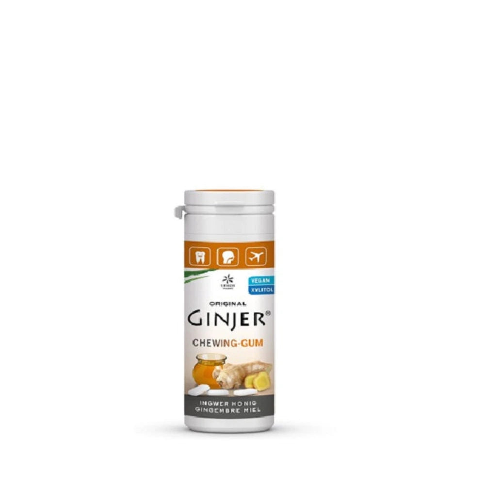 Ginjer Chewing-Gum Gingembre Miel 30 g - étui