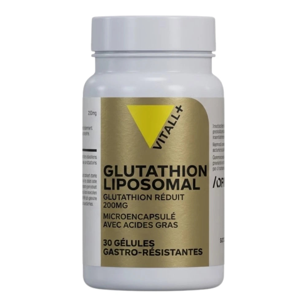 Vit'all+ Glutathion Liposomal 200 mg – pilulier de 30 gélules