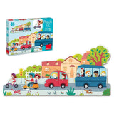 Goula XXL Vehicles Puzzle 18 Pieces - 2Y+