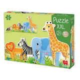Goula Puzzle XXL Les Animaux de la Jungle - 18 Pièces
