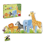 Goula Puzzle XXL Les Animaux de la Jungle - 18 Pièces