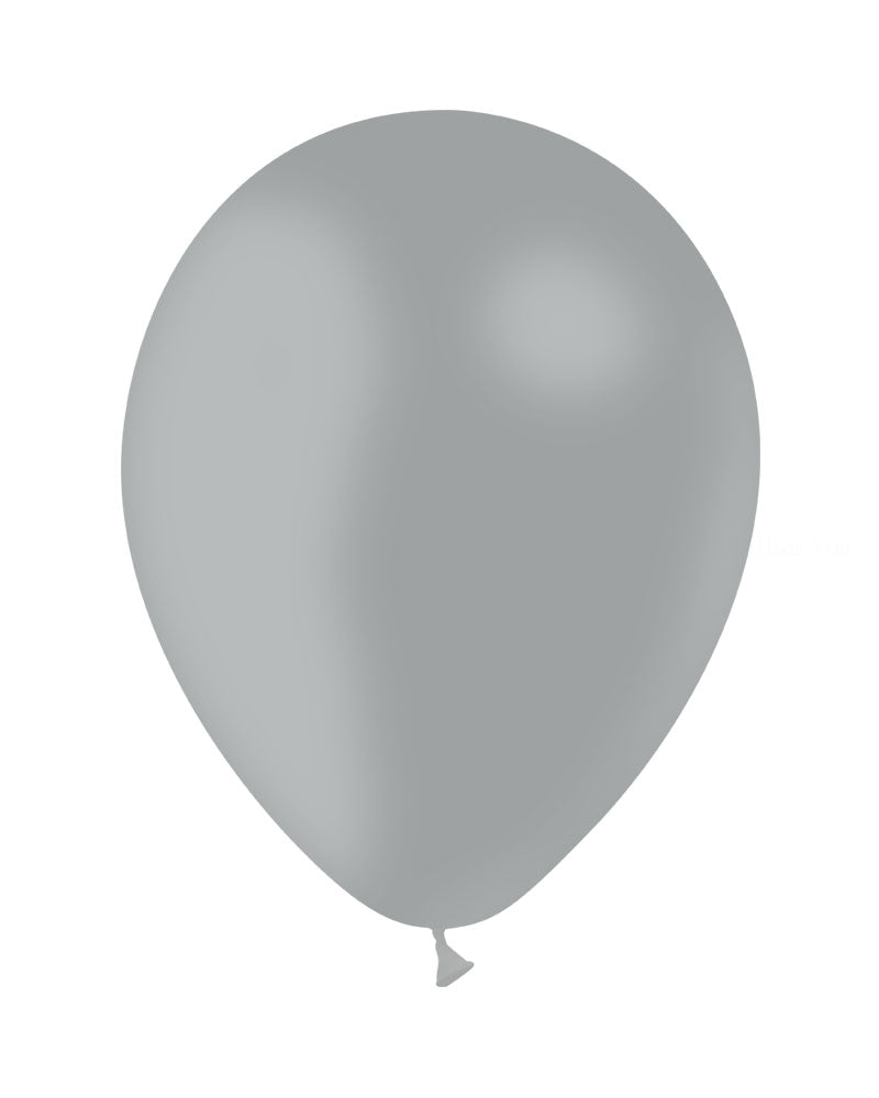 Pack de 100 Ballons Pour Fête - Gris