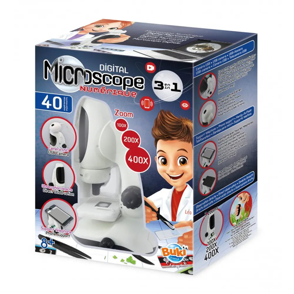 Buki Microscope Vidéo 3en1 - 8A+