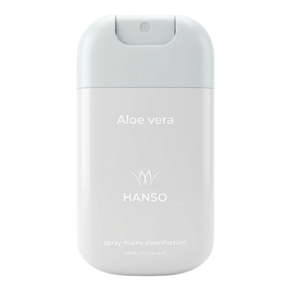 Hanso Spray mains désinfectant Aloe Vera 30 ml