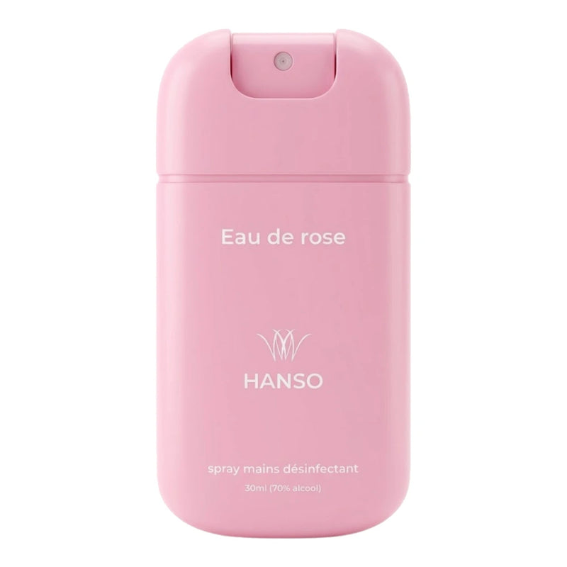 HANSO Spray Mains Desinfectant Eau De Rose 30ml