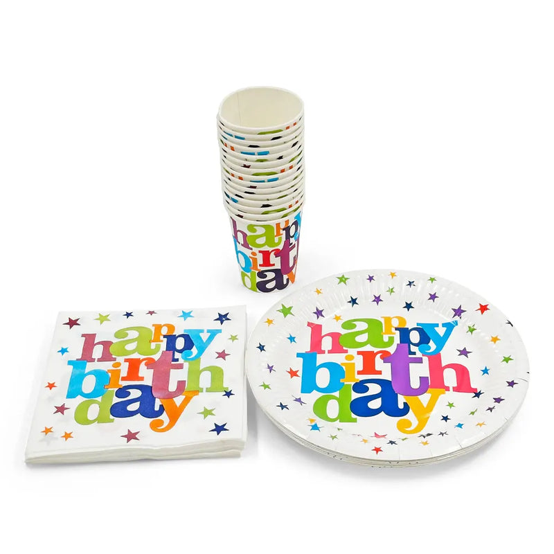 30 Piece Birthday Pack - Happy Birthday