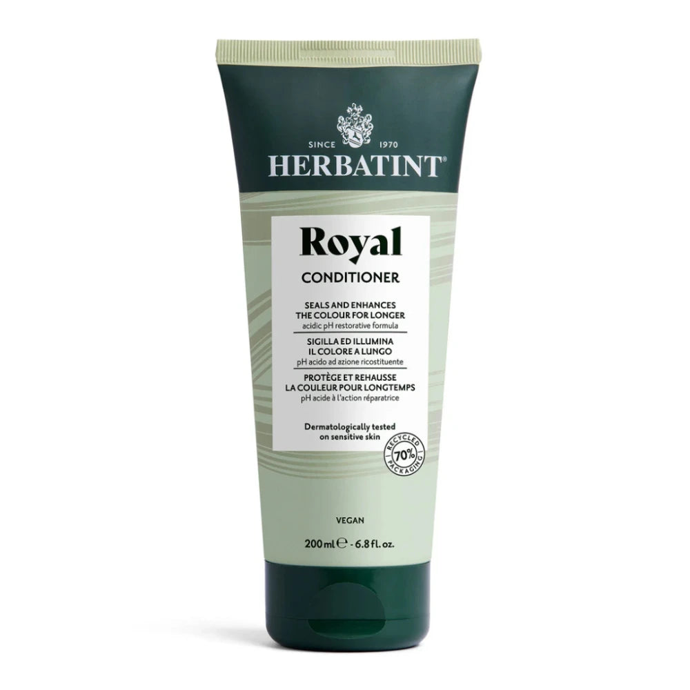 Herbatint après-shampoing Royal 200 ml pour cheveux colorés – flacon