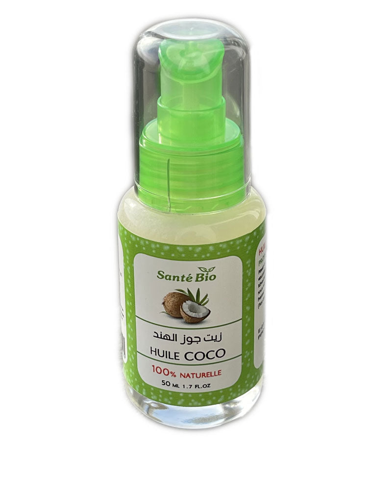 Santé Bio 100% Natural Coconut Vegetable Oil - 50ml