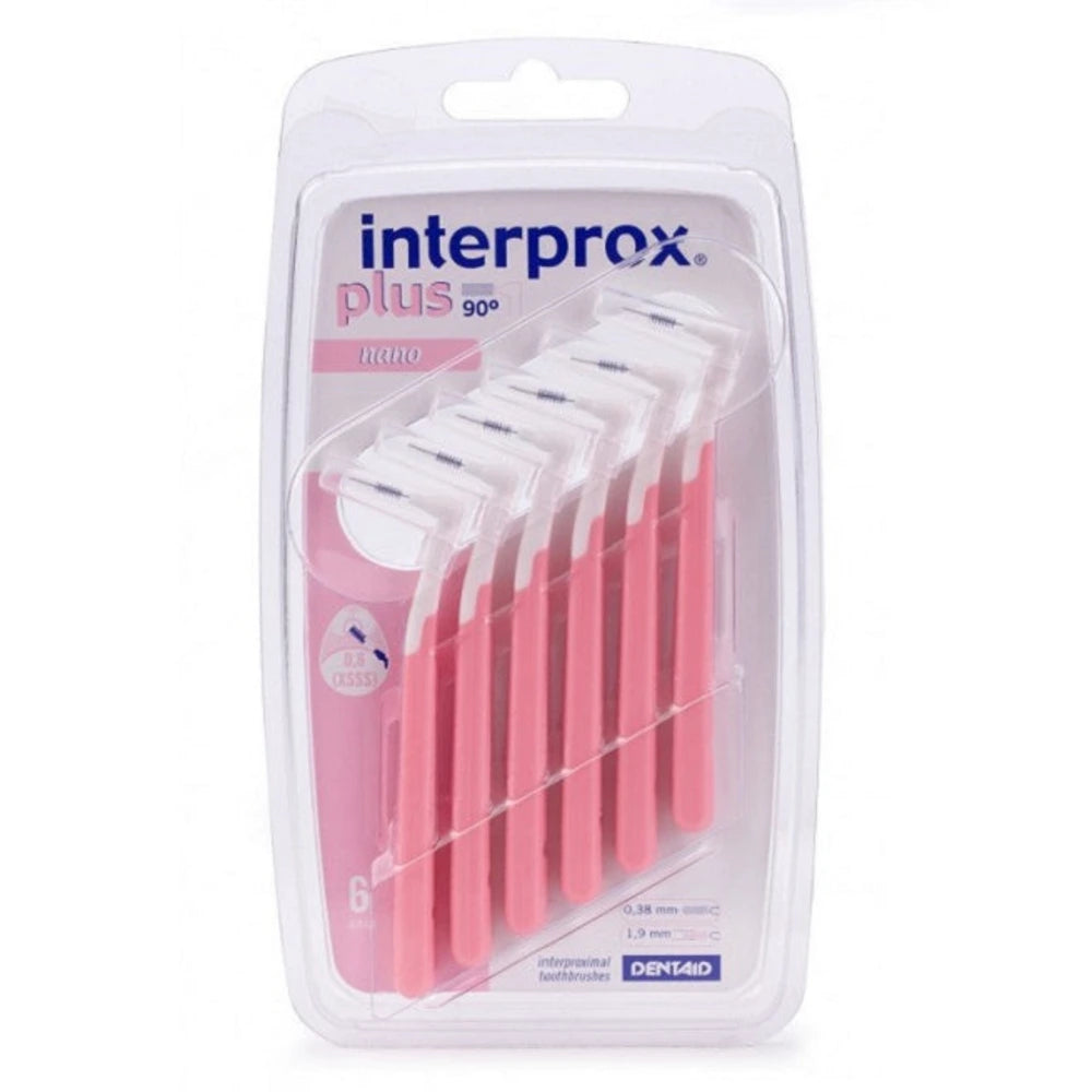 Interprox Plus 2G Nano – emballage de 6 brossettes interdentaires