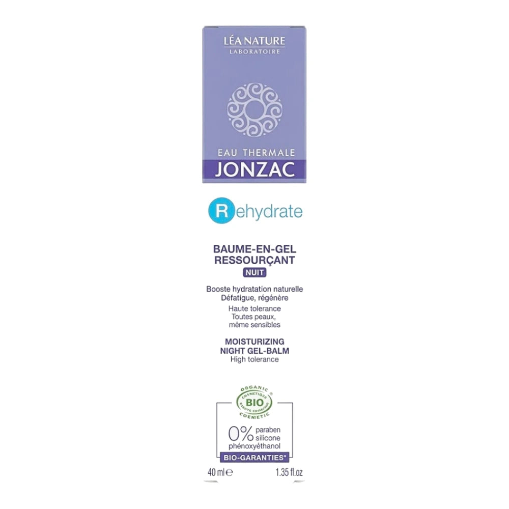 Eau Thermale Jonzac Rehydrate baume-en-gel ressourçant nuit, tube 40 ml