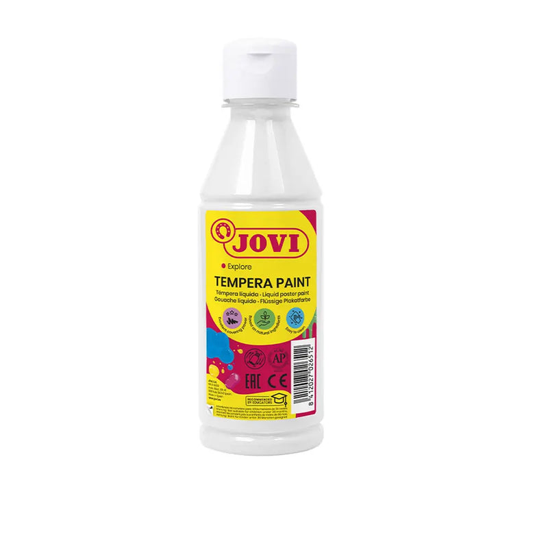 Jovi Gouache Líquido Todo Superficie 250ml - Blanco