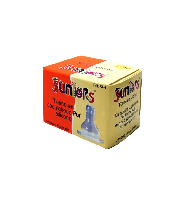 Juniors tétine de biberon simple en silicone 1er âge