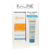 Pack Kaline K-Sun écran Naturelle Claire SPF50+ 50 ml et Cold Cream 50 ml – coffret