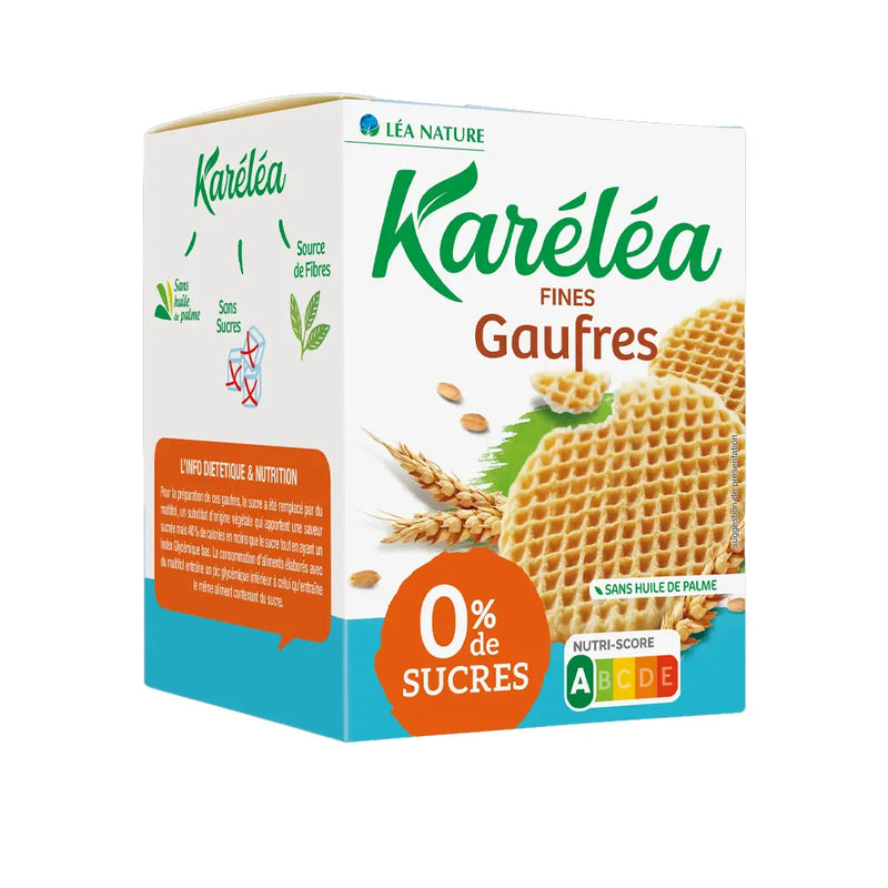 Karéléa Gofres Finos Sin Azúcares - 140g