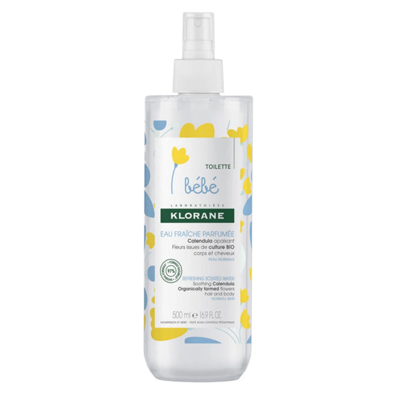 Klorane Bébé Eau fraîche parfumée au Calendula apaisant - 500ml