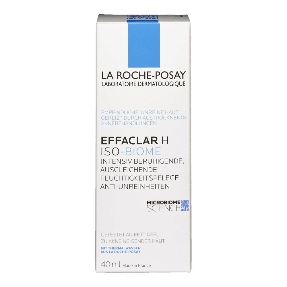La Roche-Posay Effaclar H Iso-Biome Soin Réparateur Apaisant Anti-Marques – 40 ml
