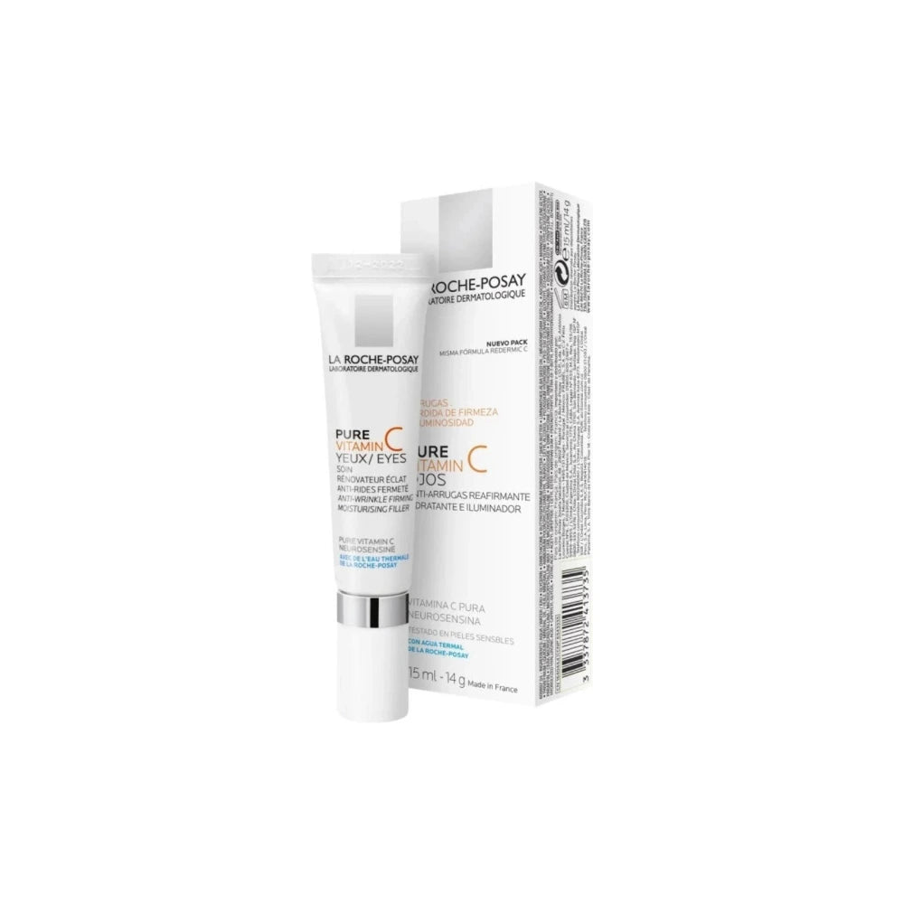 La Roche-Posay Pure Vitamine C Yeux Soin Anti-Rides Peau Sensible – 15 ml