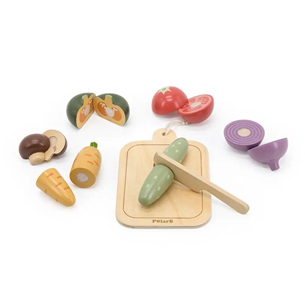 Viga Toys PolarB Ensemble de Coupe de Légumes 18M+