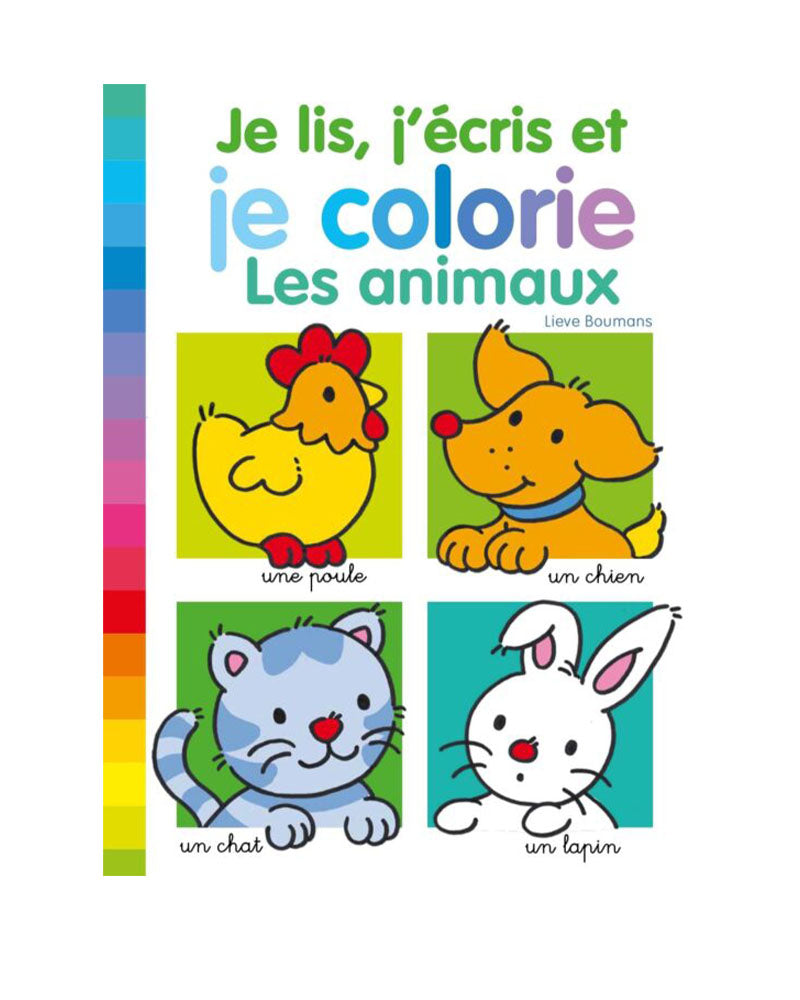Plume Univers Je Lis J'écris Et Je Colorie - Les Animaux