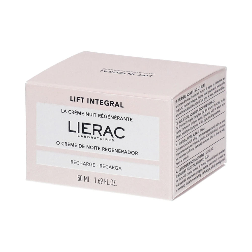 Lierac Lift Integral Crème Nuit Régénérante Recharge 50 ml – boîte de la recharge