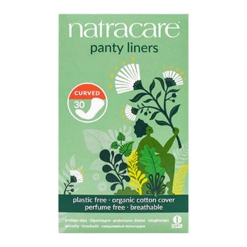 Natracare protège-slips Curved anatomiques – paquet de 30