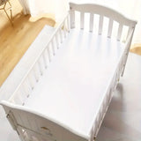 Bambidou Drap Housse Pour Lit Bébé 140x70 cm - Blanc