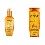 L'Oréal Paris Elseve Huile Extraordinaire Cheveux Très Secs Shampooing 200 ml + Sérum 100 ml