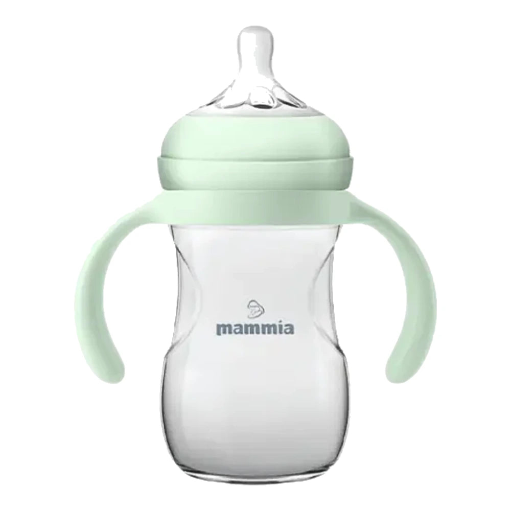 Mammia Biberon Natural Feeling avec poignées 240 ml