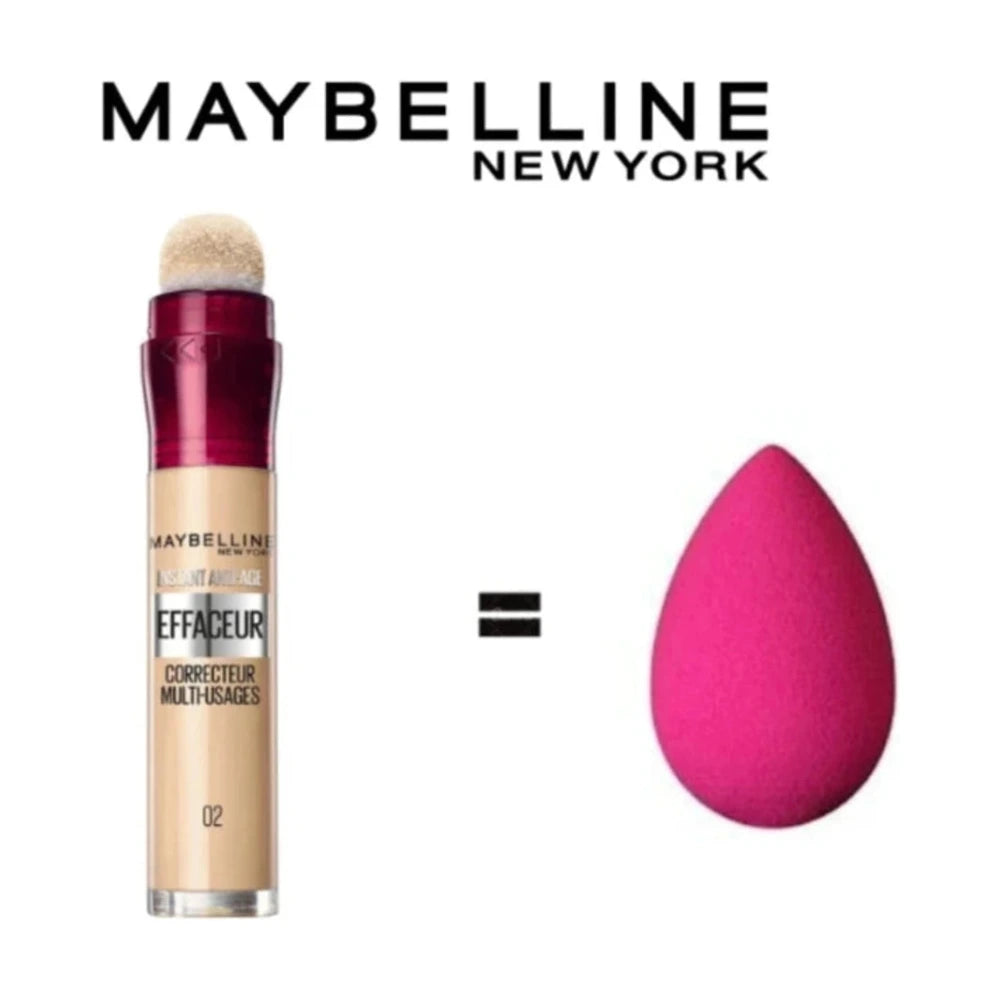 Maybelline Pack Instant Anti-Age Eraser Correcteur N°02 Nude + Blender