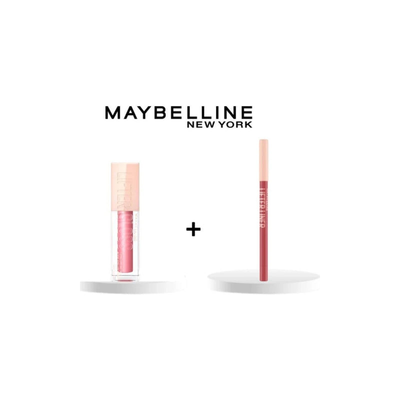 Maybelline Pack Lifter Gloss 005 Petal 5,4 ml + Lifter Liner 009 Peaking