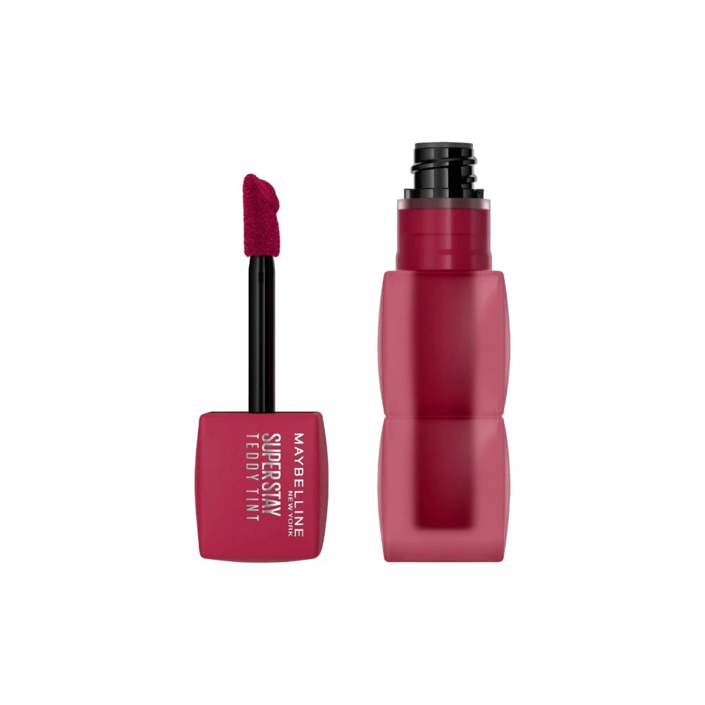 Maybelline SuperStay Teddy Tint Blush à Lèvres Liquide 50 Wild At Heart – 5 ml
