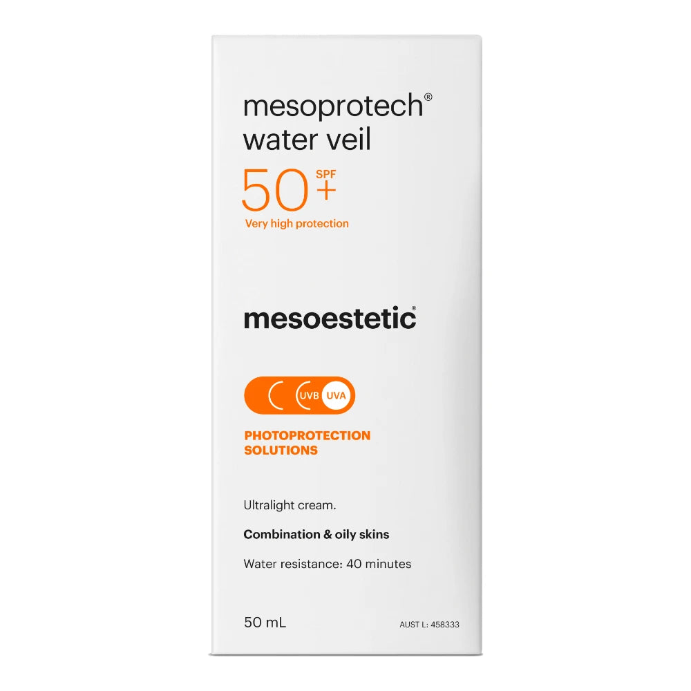 Mesoestetic Mesoprotech Light Water Antiaging Veil SPF50+ 50 ml – étui