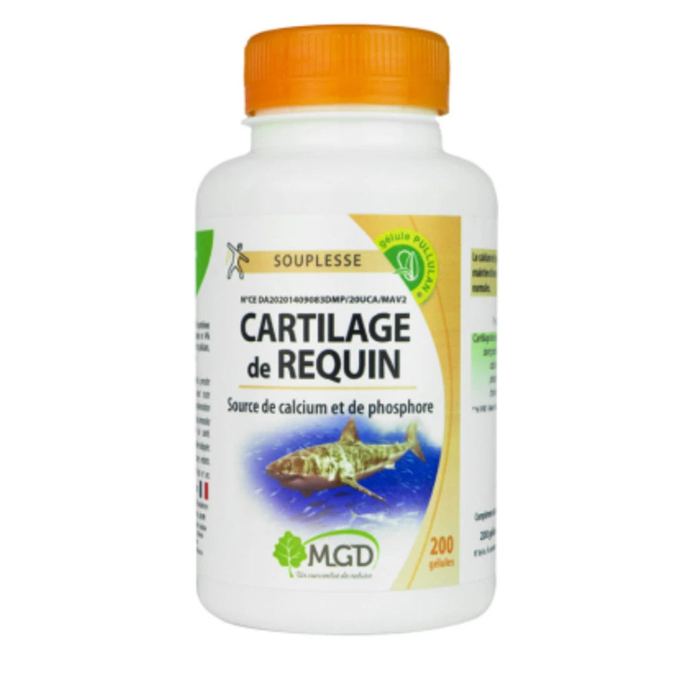 MGD Nature Cartilage de requin – boîte de 200 gélules