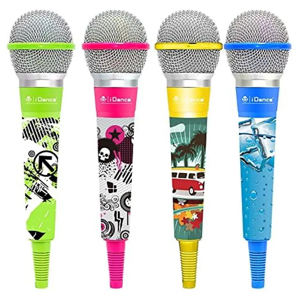 iDance Microphone Filaire à Brancher CLM1 - Vert