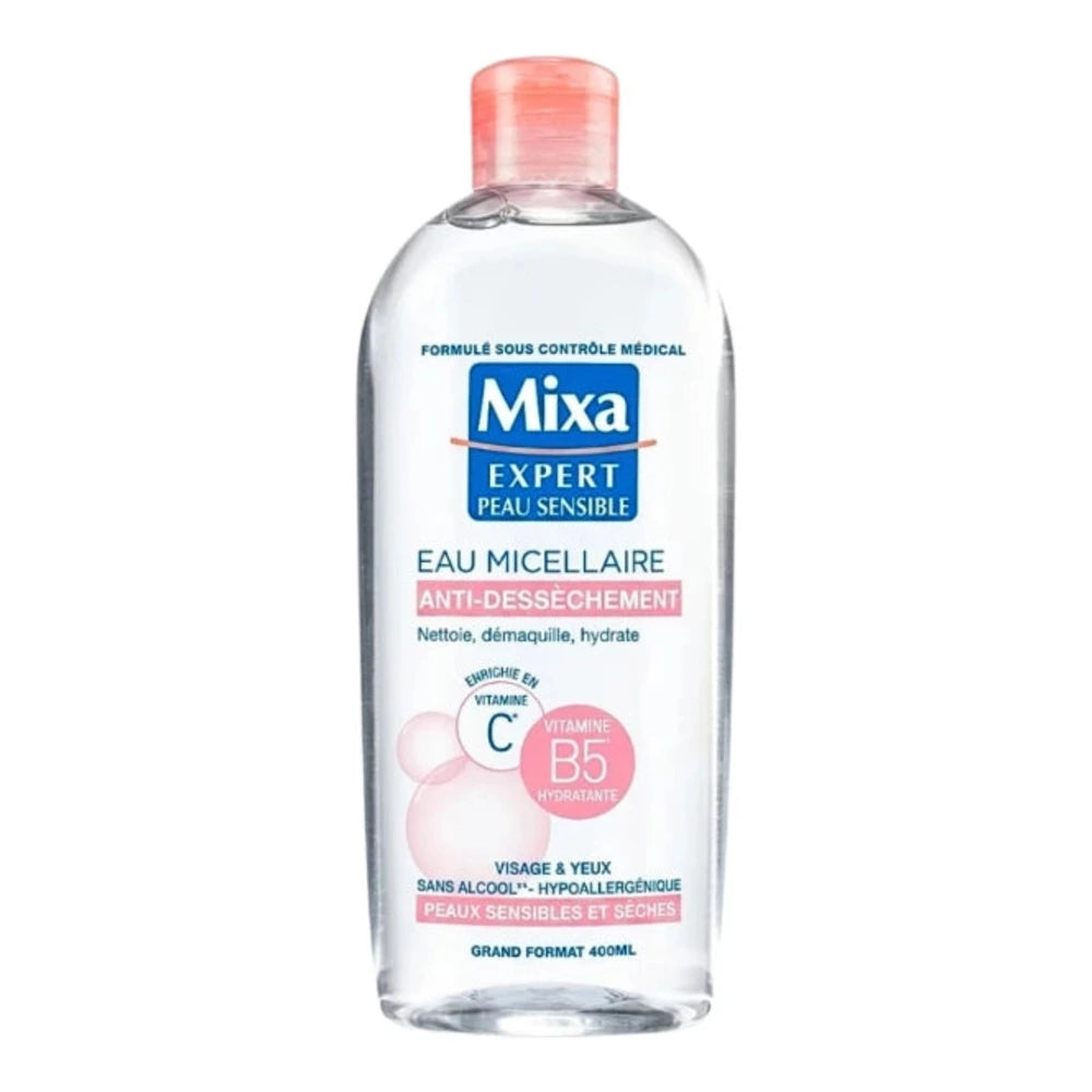 Mixa Eau Micellaire Physiologique Peaux Sensible & Seche 400ml