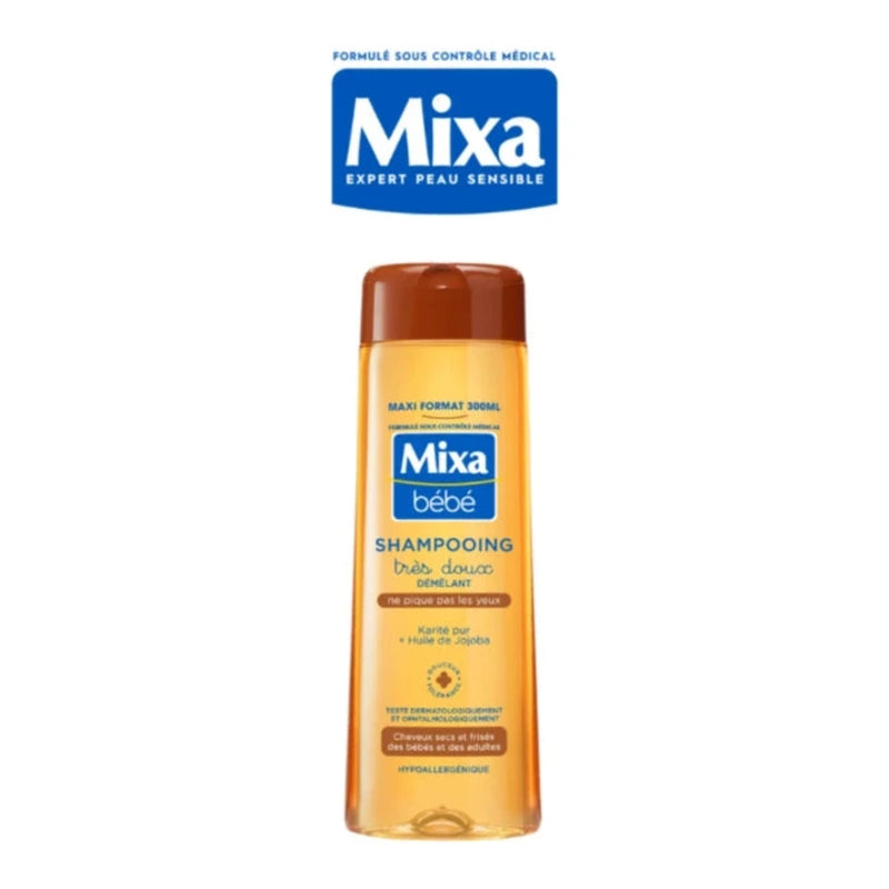 Mixa Shampooing Démêlant Très Doux au Karité – 300 ml