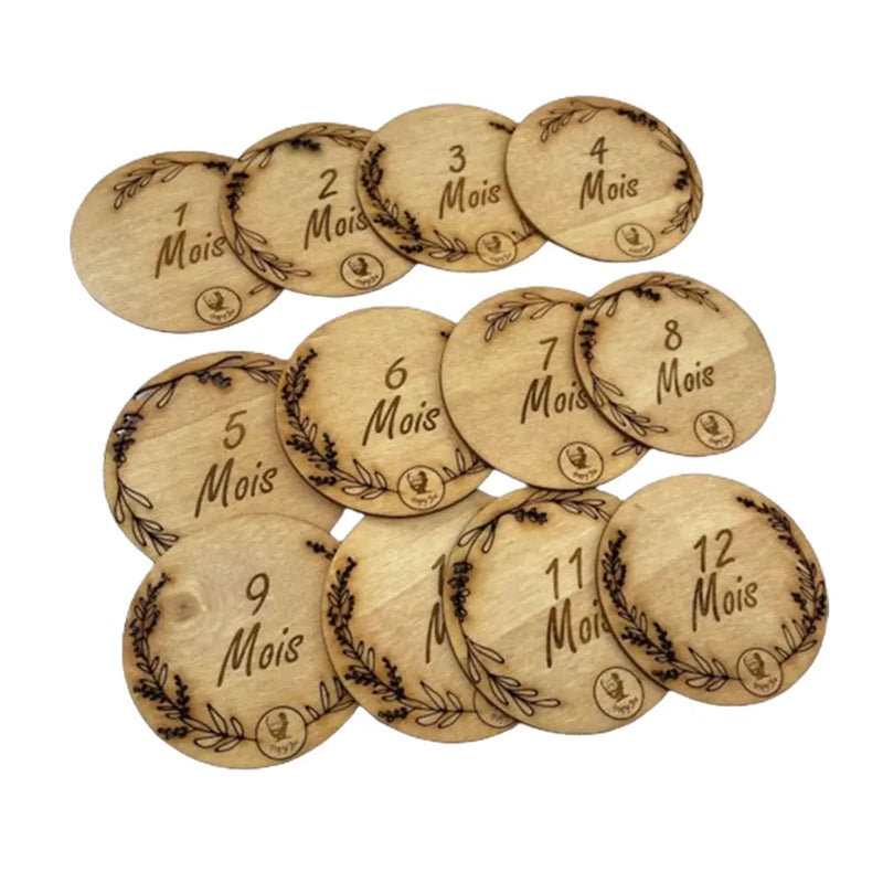 PapyJoe Mes del Bebé de Madera