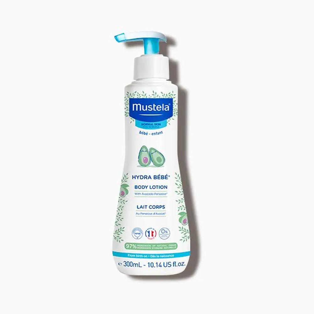 Mustela Lait Corps Hydra Bébé à l'Avocat BIO - 300ml