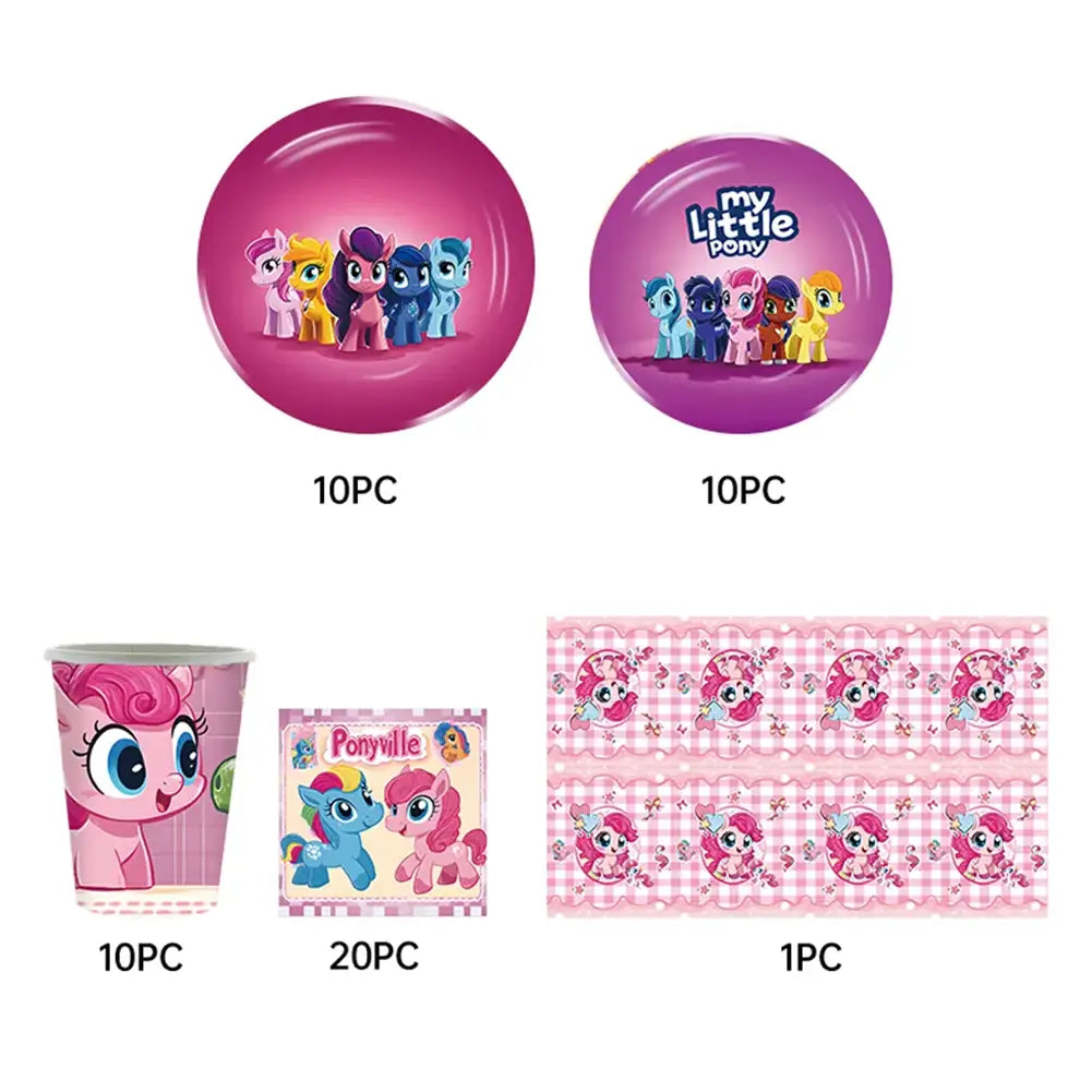 Pack Anniversaire 51 Pièces – My Little Pony