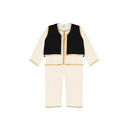 Jabador avec Gilet pour Garçon - Noir